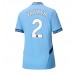 Manchester City Kyle Walker #2 Hjemmedrakt Dame 2024-25 Korte ermer